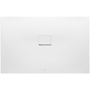 Villeroy & Boch Squaro Infinity kunststof douchebak - quaryl rechthoekig 140x90x4cm - mat wit udq1490sqi2v-rw