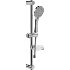 Villeroy & Boch Universal Showers Glijstangset met drie functies voor wandmontage - chroom TVS10900400061