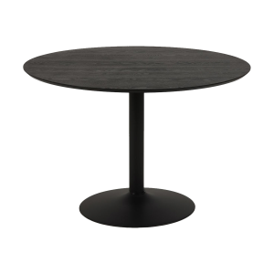 Vino houten eettafel zwart - Ø 110 cm