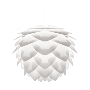 Silvia Mini hanglamp white - met koordset wit - Ø 32 cm