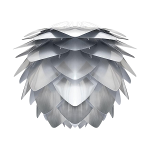 Silvia Mini lampenkap brushed steel - Ø 32 cm