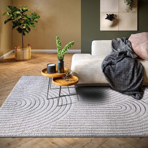 Vloerkleed Elle Decoration New York Lichtgrijs Lichtgrijs 160x235 Cm Elle Decoration - Dekbed-Discounter.nl
