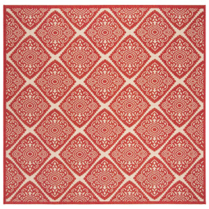 Vloerkleed Melissani Vierkant Donker in- & outdoor | Safavieh