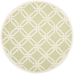 Vloerkleed Mollie rond handgemaakt | Safavieh