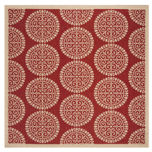 Vloerkleed Molly Vierkant in- & outdoor | Safavieh