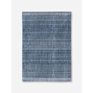 Vloerkleed Scarab Blue | Louis de Poortere