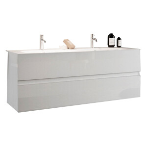 Vrijhangende wastafel START 122 cm breed met waskom