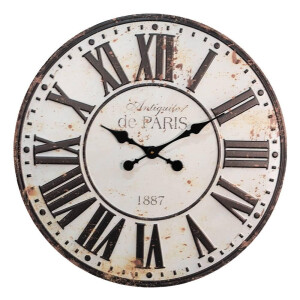 Wandklok Prescott | Clayre & Eef