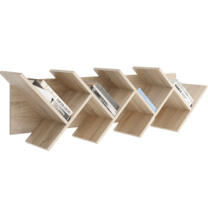 Wandrek Buchen 28 cm hoog eiken