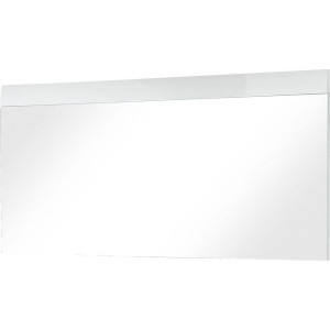 Wandspiegel Adana 134 cm breed in hoogglans wit