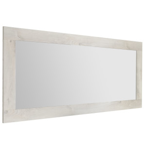 Wandspiegel Urbino 170 cm breed in grenen wit