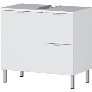 Wastafelonderkast Bruno M 60 cm breed in wit