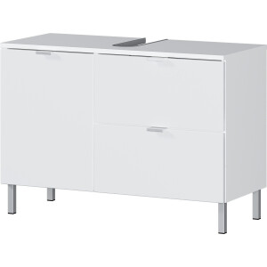 Wastafelonderkast Bruno L 80 cm breed in wit