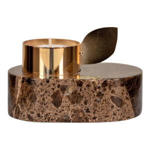 Waxinelichthouder Leaf marmer | House Nordic