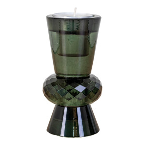 Waxinelichthouder Prisma glas | House Nordic