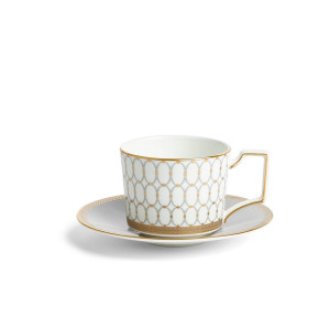 Wedgwood Renaissance Grey kop en schotel 20 cl