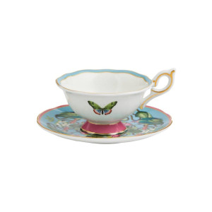 Wedgwood Wonderlust Menagerie kop en schotel 15 cl