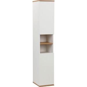 welltime Hoge kast Haarlem breedte 26 cm, badkamermeubel, kast