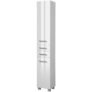 welltime Hoge kast Trento Badkamermeubels, zijkast breedte 30 cm, veel opbergruimte, Made in Germany