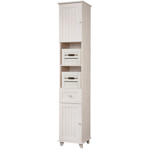 welltime Hoge kast Venezia rustiek Breedte 33 cm, van hoogwaardig hout