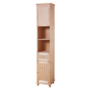 welltime Hoge kast Venezia rustiek Breedte 33 cm, van hoogwaardig hout