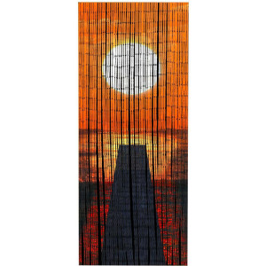 WENKO Deurgordijn Zonsondergang (1 stuk)