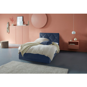 Westfalia Polsterbetten Gestoffeerd bed ADAMAS ook met bedlade, knoopdetails met stras