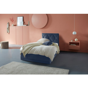 Westfalia Polsterbetten Gestoffeerd bed ADAMAS ook met bedlade, knoopdetails met stras