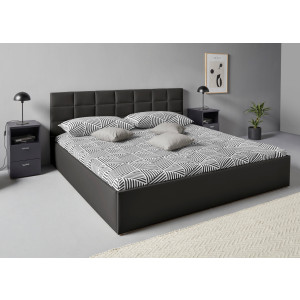 Westfalia Polsterbetten Gestoffeerd bed met bedkist bij uitvoering met matras, in 2 hoogten