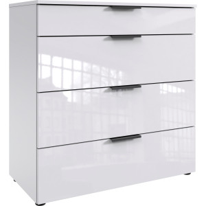 Wimex Ladekast Level36 D by fresh to go met soft-close functie en lakfronten, 4 lades, hoge commode