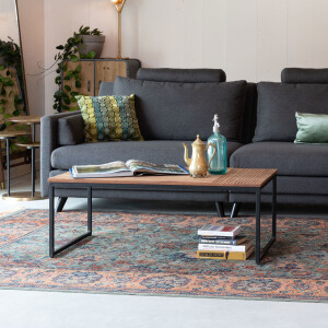 Dutchbone Salontafel 'Randi' Mangohout, 110 x 60cm