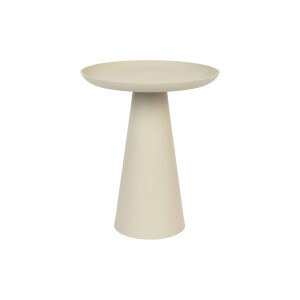 ZILT Ronde Bijzettafel 'Lassi' kleur Ivory, 35cm