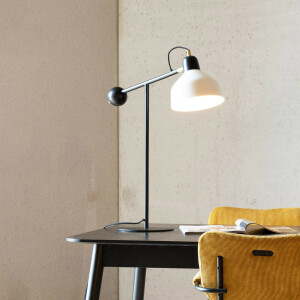 Zuiver Tafellamp 'Skala' 66cm, kleur Zwart/Wit