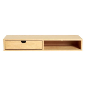 Woodman Bergkast Farsta Met eikenfineer, ruimtebesparend, wandmontage