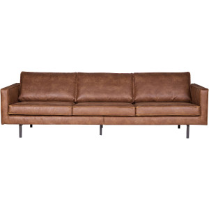 WOOOD 3-zitsbank Rodeo Sofa in leerlook, breedte 277 cm