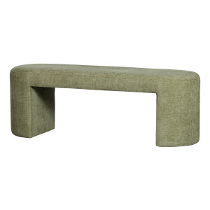 WOOOD Halbank 'Jacob' Chenille, kleur Olijfgroen