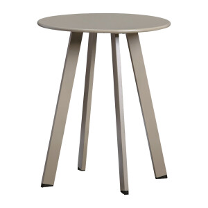 WOOOD Outdoor Bijzettafel 'Fer' 40cm, kleur Zand