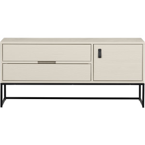 WOOOD Tv-meubel Silas Commode, twee lades en een deur, breedte 120 cm