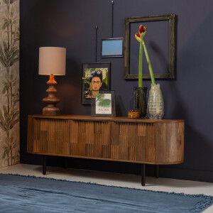 WOOOD TV-meubel 'Effortless' Mangohout, 147cm