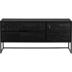 WOOOD Tv-meubel Silas Commode, twee lades en een deur, breedte 120 cm