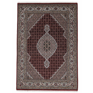 Woven Arts Oosters tapijt Tabriz Mahi met de hand geknoopt, woonkamer, zuivere wol