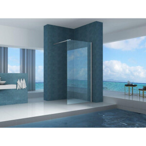 Xellanz Eco inloopdouche 500 x 2000 x 8 mm nano helder glas/chroom 20.4047