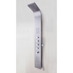 Xellanz Huron thermostatische douchekolom 165x20 cm RVS 29.3751