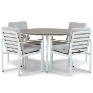 Santika Soray/Yala 125 cm dining tuinset 5-delig