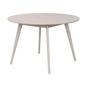 Yumi houten eettafel whitewash - Ø 115 cm