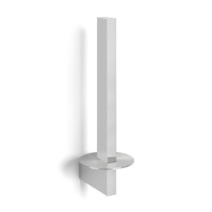 Zack Linea reserverolhouder 8x25x11cm hoogglans RVS 40339
