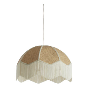 Light & Living Hanglamp 'Malacia' Raffia, 60cm, kleur Crème