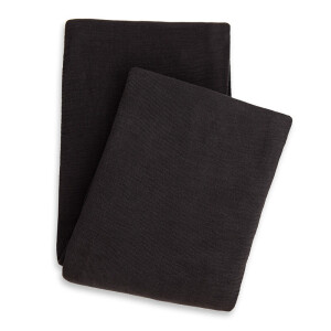 Bedsprei ICA - Zwart - 180x260cm Van Zo!Home Katoen - Dekbed-Discounter.nl