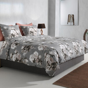 Dekbedovertrek Katoen Flanel Ella Bloemen 140x200 Cm Zo!Home - Dekbed-Discounter.nl