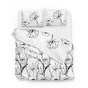Dekbedovertrek Taleen Bloemen 140x200 Cm Zo!Home - Dekbed-Discounter.nl